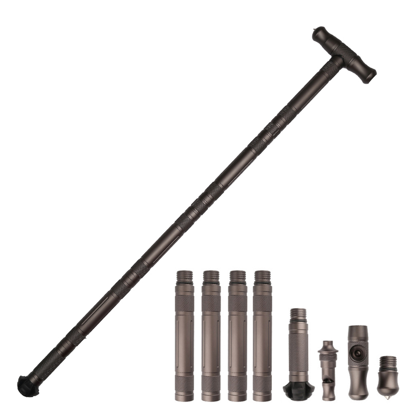 Trekking Pole Carbon - Bastão de trekking dobrável portátil ao