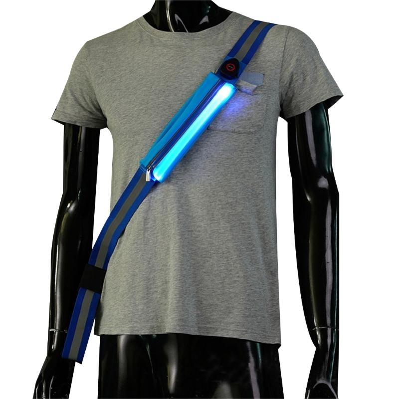 Running Gear For Night - T3LB Faixa cinto reflexivo LED visibilidade