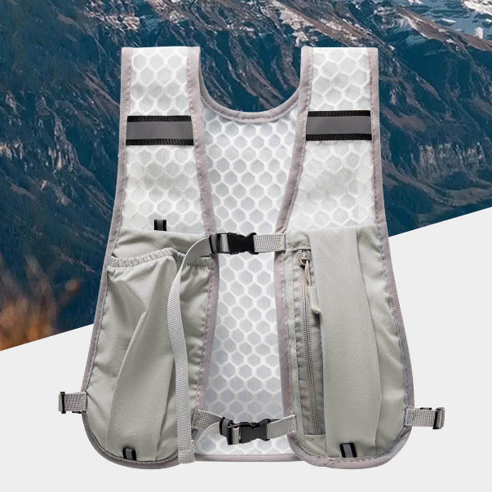 Running Gear Hydration - Colete de Hidratação Refletivo com Bolsa