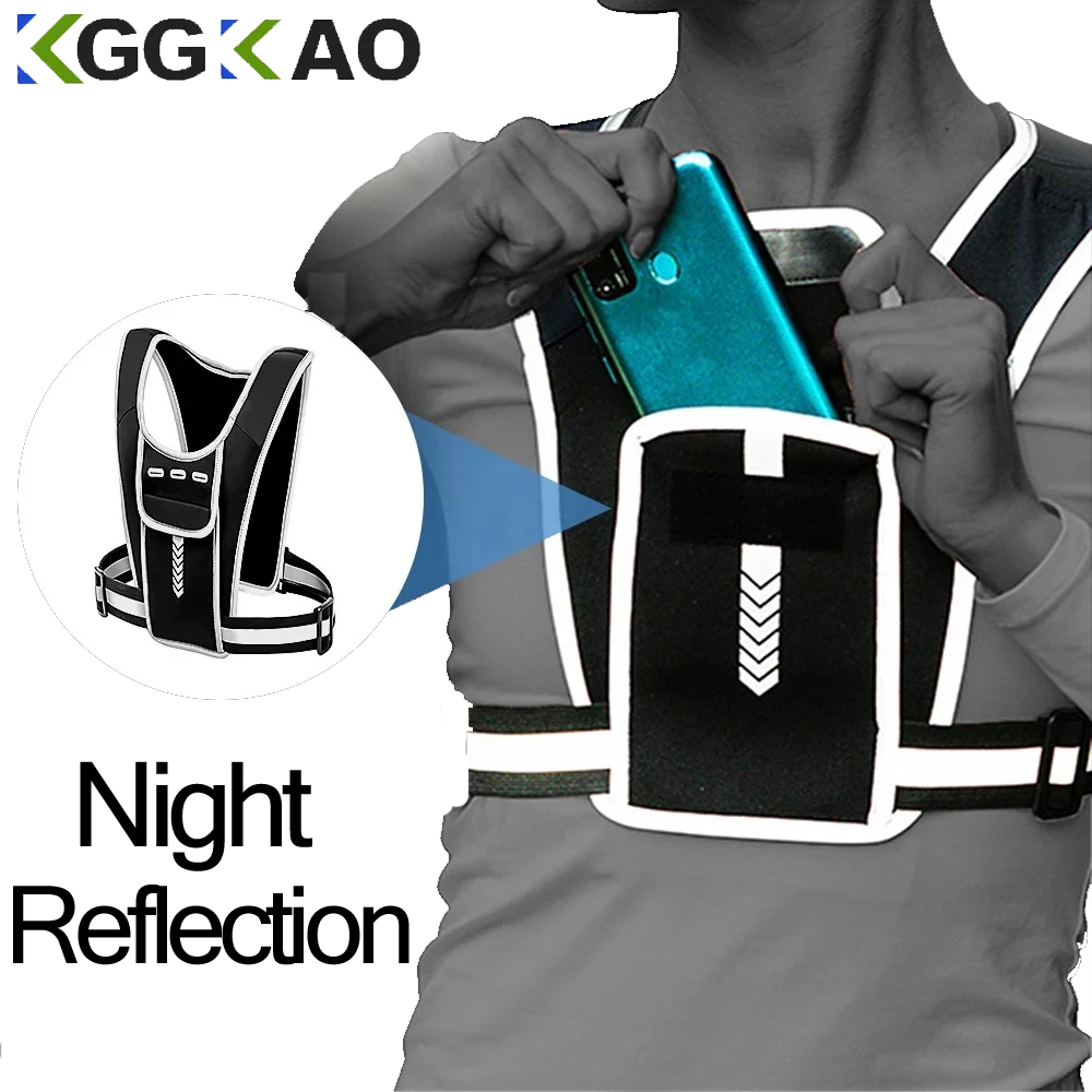 Running Gear Hydration - Colete correndo com suporte de telefone