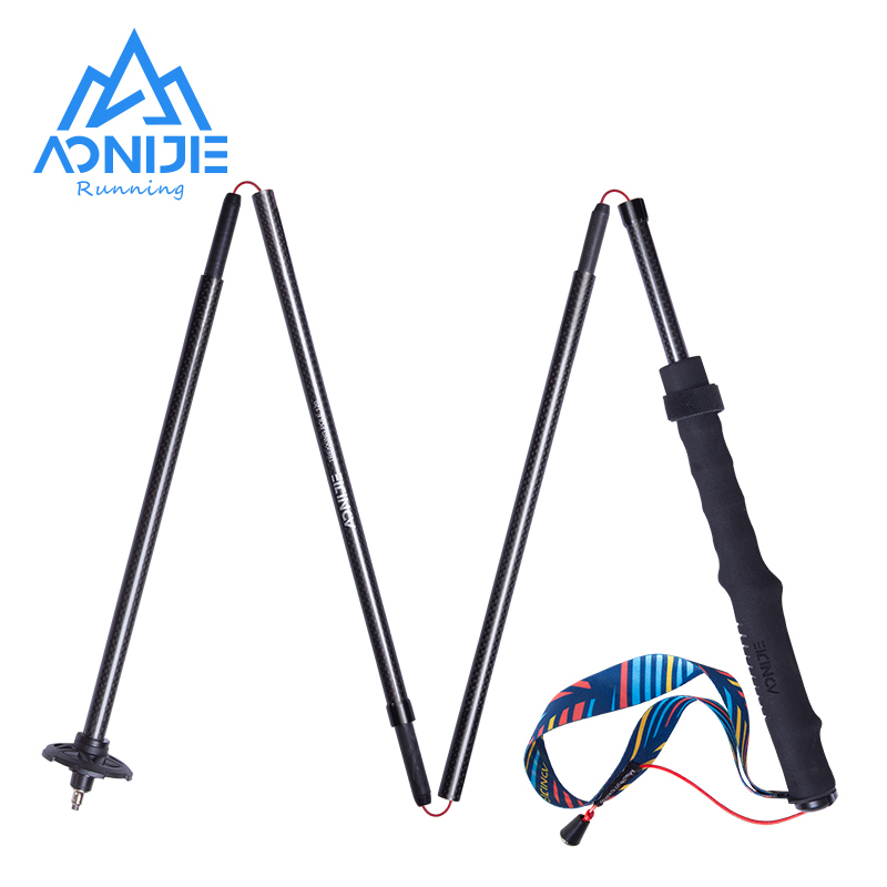 Trekking Pole Carbon - 2 pçs aonijie e4204 pólos de