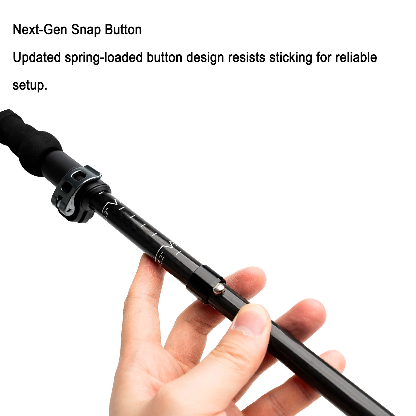 Bastões de Trekking Ultraleves - Trekking Pole Carbon avaliação e preço
