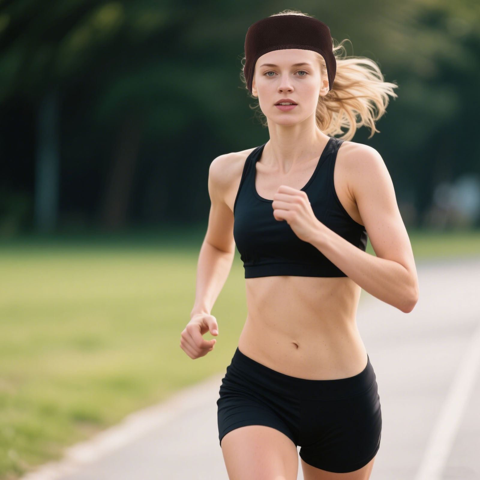 2 Peças de Faixa de Cabeça de  - Running Gear Headband avaliação e preço