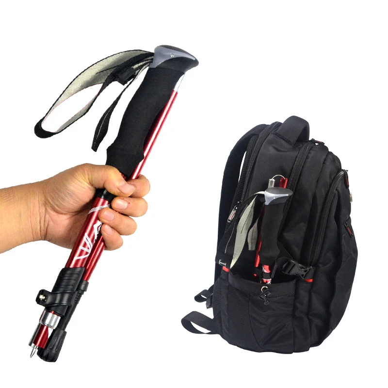 Bastão de trekking dobrável pa - Trekking Pole Carbon avaliação e preço