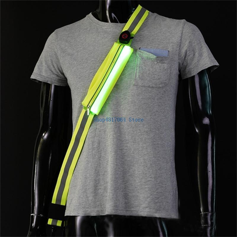 T3LB Faixa cinto reflexivo LED - Running Gear For Night avaliação e preço