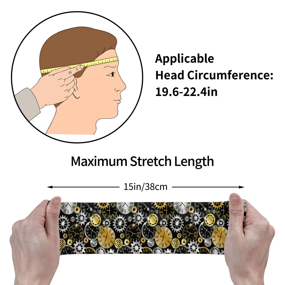 Esportes bandana portátil faix - Running Gear Headband avaliação e preço