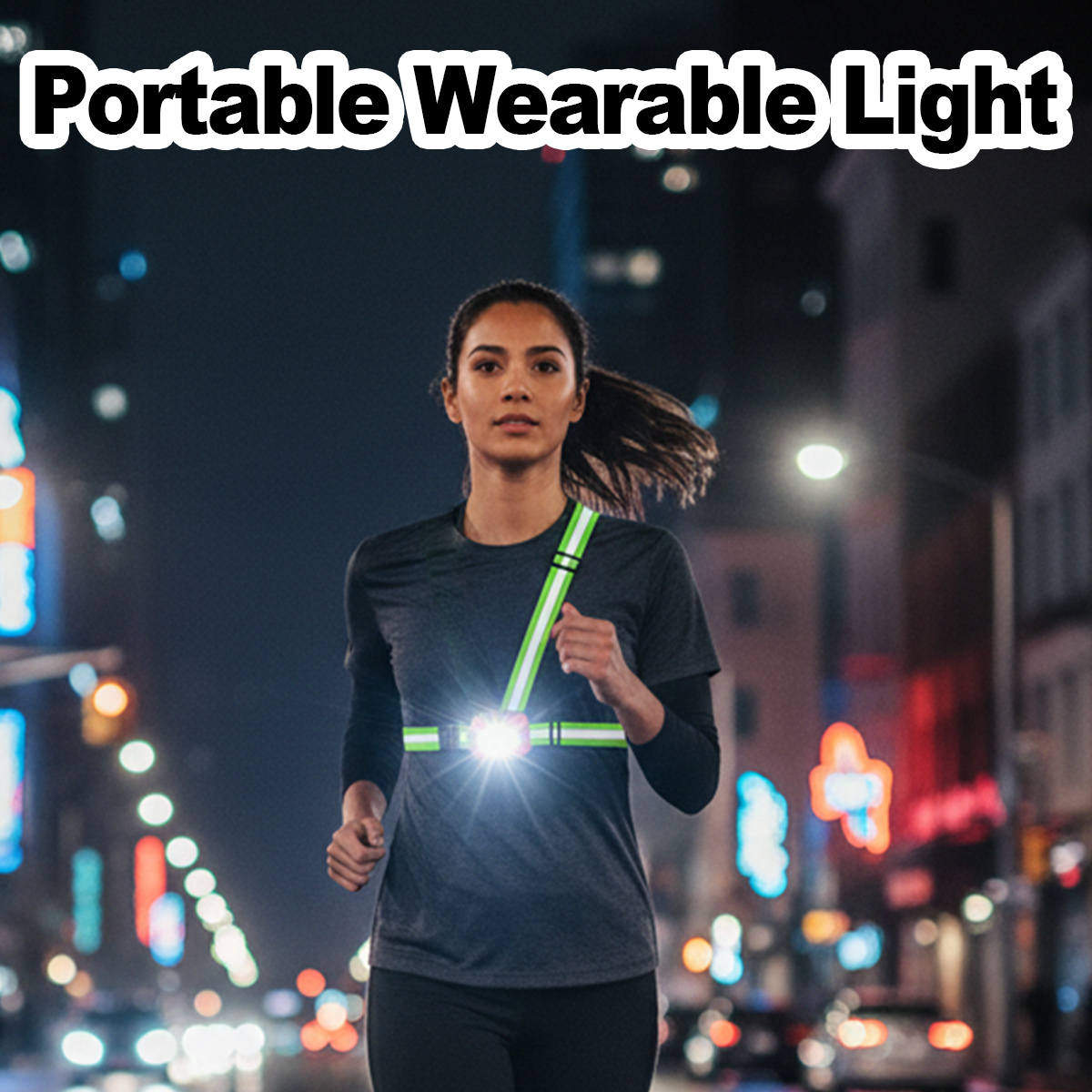 Lanterna de Peito Recarregável - Running Gear For Night avaliação e preço