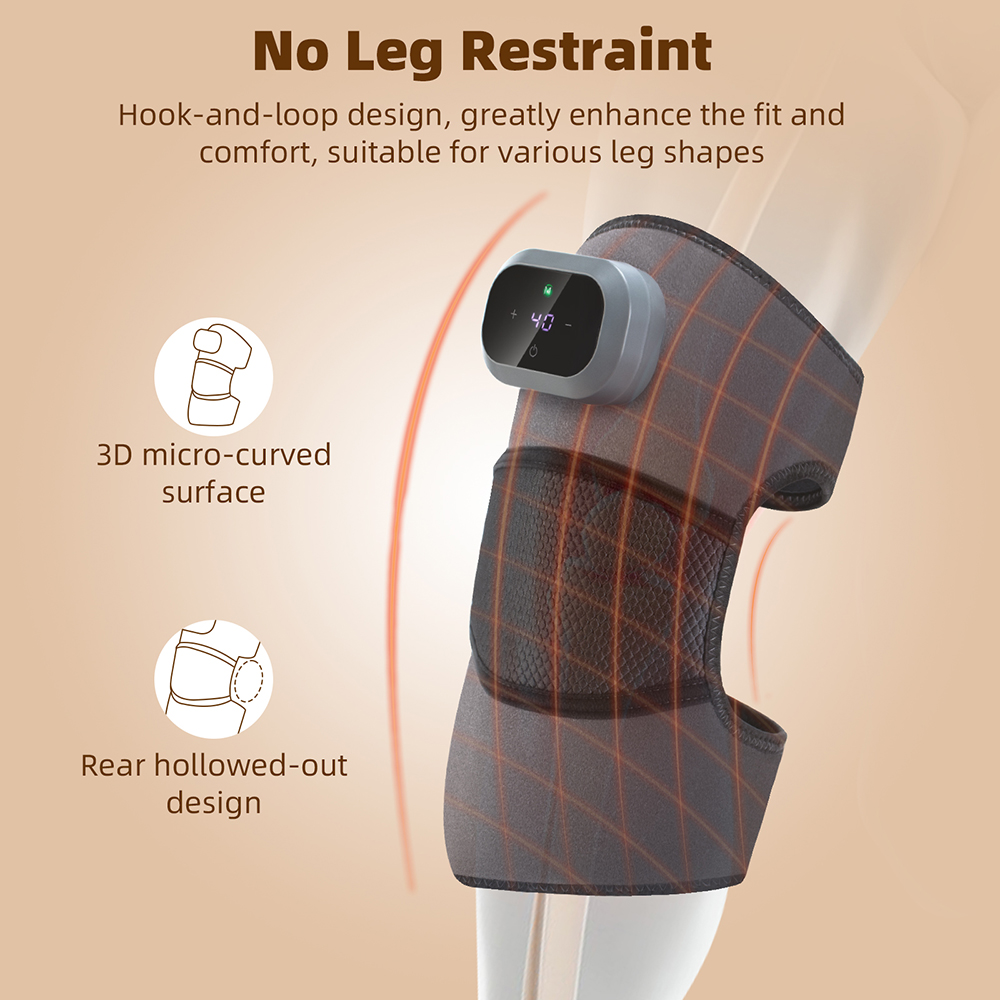 Massageador de Joelho Aquecido - Knee Support Brace avaliação e preço