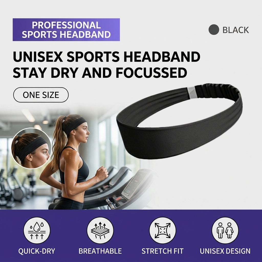 Faixa de Cabelo Esportiva Resp - Running Gear Headband avaliação e preço