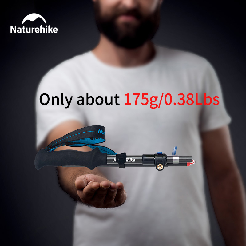 Naturehike-Full Carbon Fiber W - Trekking Pole Carbon avaliação e preço