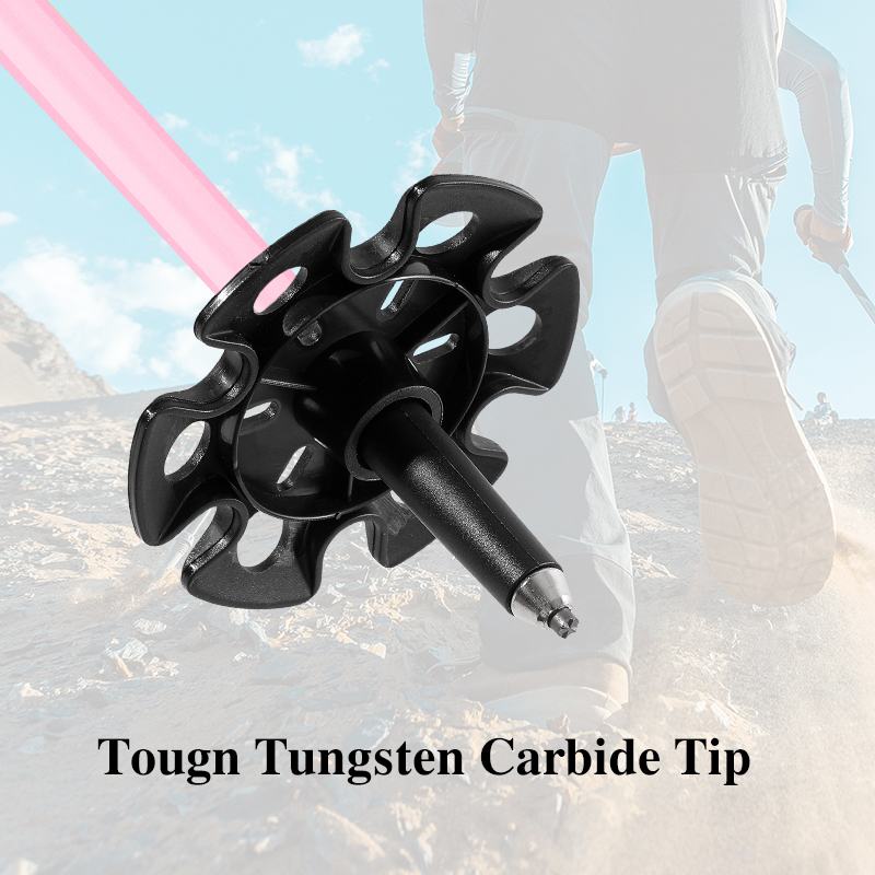 Bastões de Caminhada em Fibra  - Trekking Pole Carbon avaliação e preço