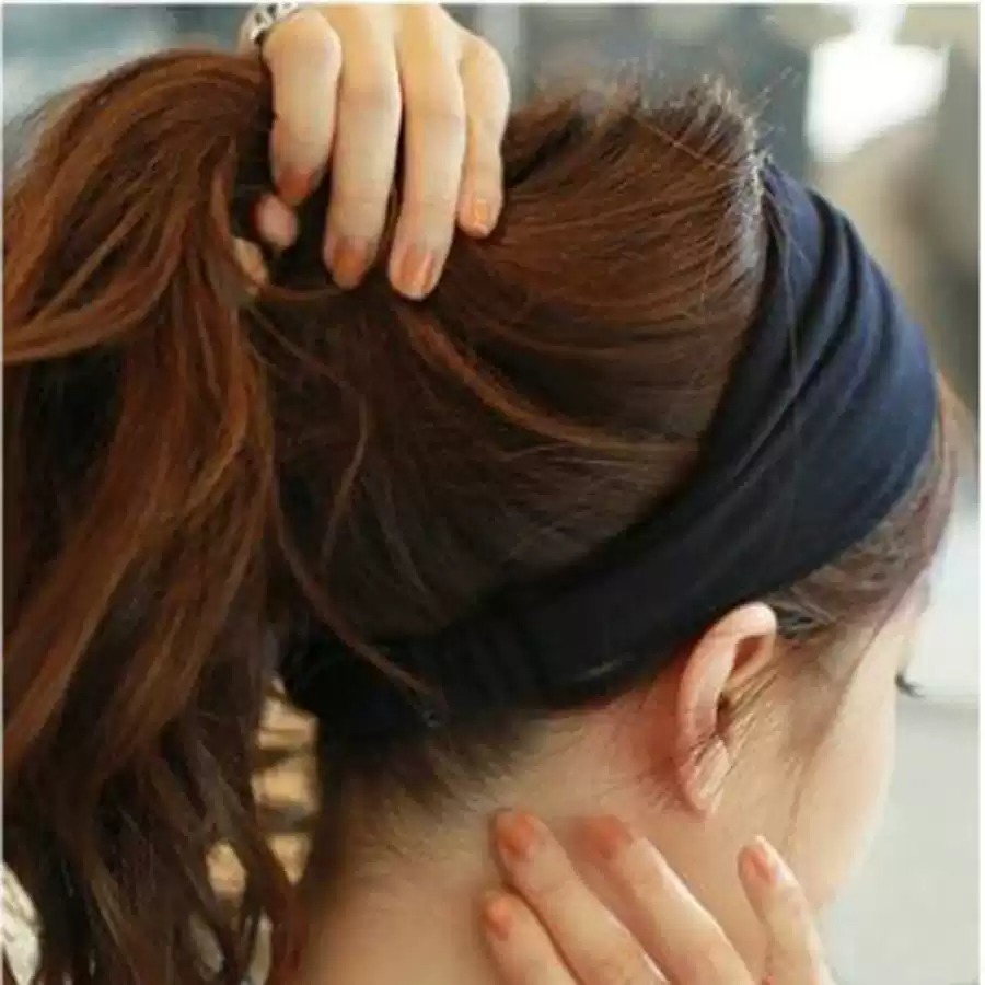 Faixas de Cabelo Largas e Maci - Running Gear Headband avaliação e preço