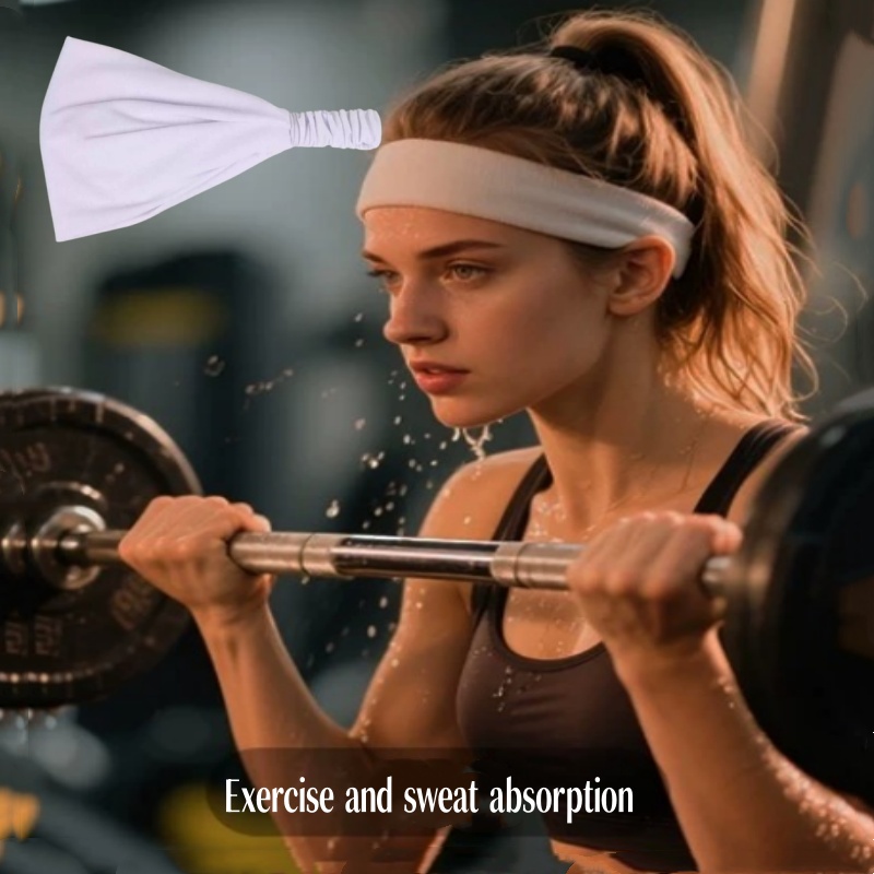 Faixas de Cabelo Largas e Maci - Running Gear Headband avaliação e preço