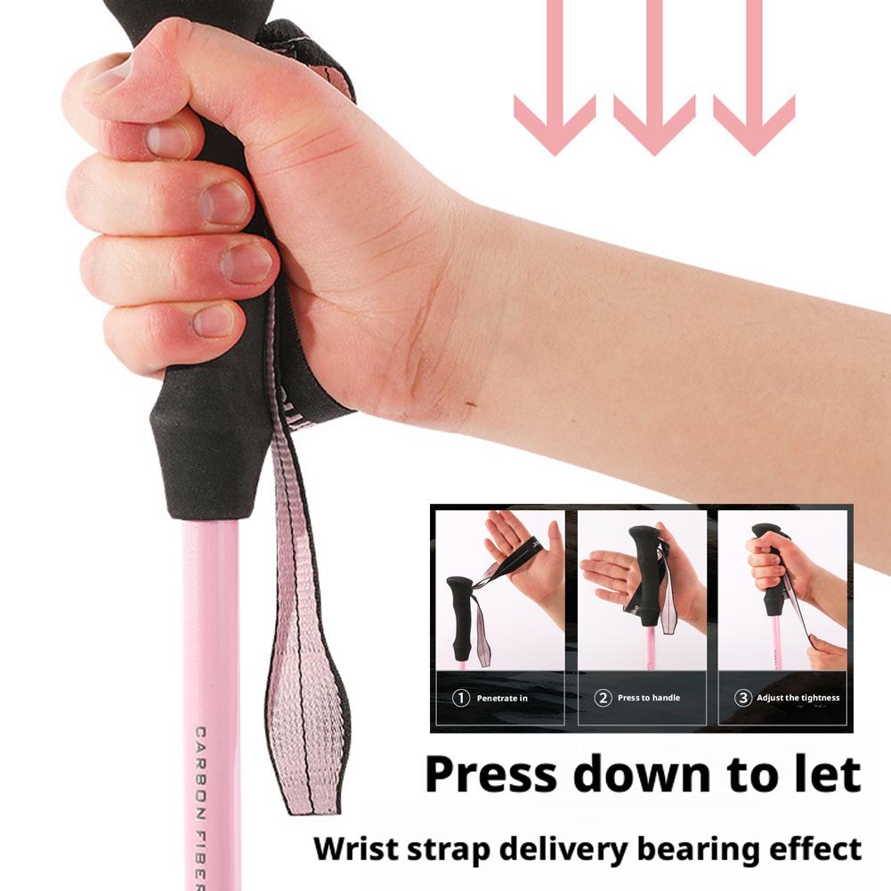 Bastões de trekking ultraleves - Trekking Pole Carbon avaliação e preço