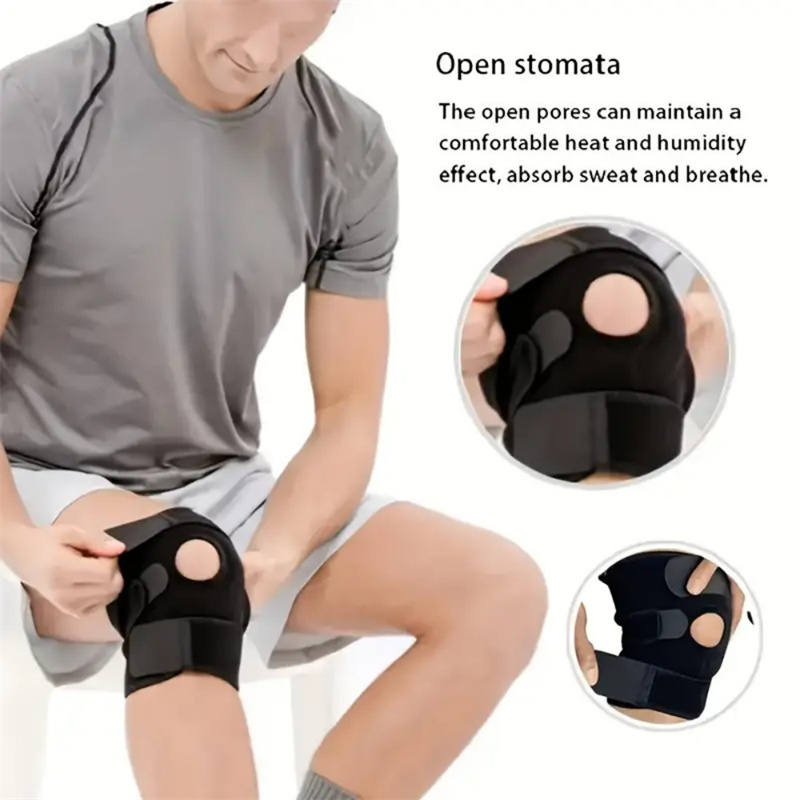 1pc respirável ajustável joelh - Knee Support Brace avaliação e preço
