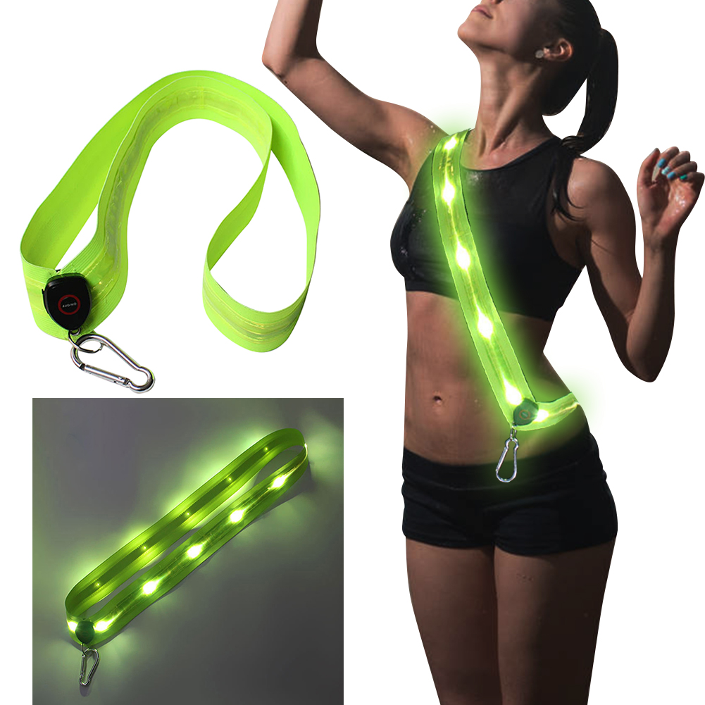 Cinto de Ombro LED Recarregáve - Running Gear For Night avaliação e preço