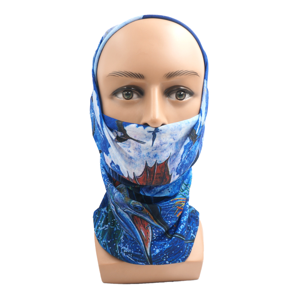 Escamas de peixe padrão pescoç - Running Gear Headband avaliação e preço